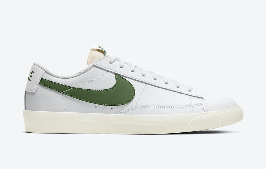 Nike Blazer Low Leather Forest Green CI6377-108 Release Date