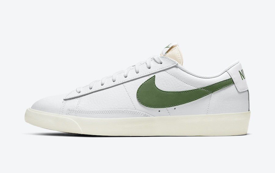 Nike Blazer Low Leather Forest Green CI6377-108 Release Date