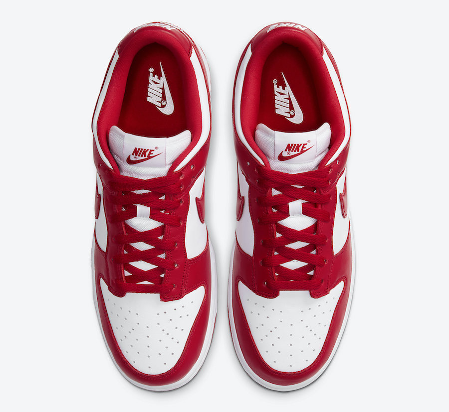 Nike Dunk Low University Red CU1727-100​​​​​​ Release Date Price