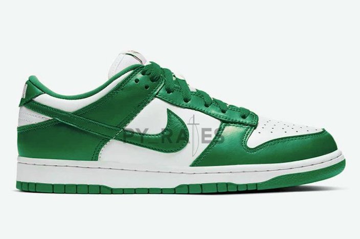Nike Dunk Low White Team Green 2021 Release Date