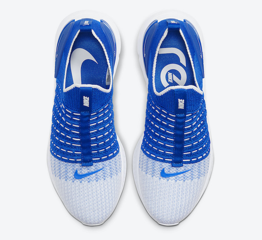 Nike React Phantom Run Flyknit 2 Photo Blue CJ0277-400 Release Date