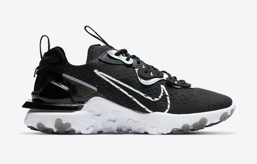 Nike React Vision Essential Black Iridescent CW0730-001 Release Date - SBD