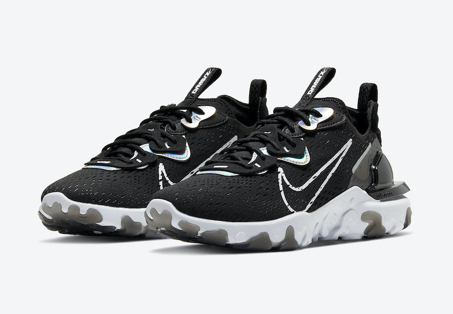Nike React Vision Essential Black Iridescent CW0730-001 Release Date