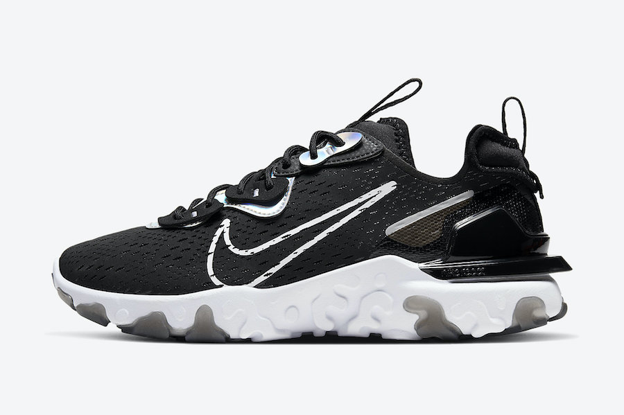 Nike React Vision Essential Black Iridescent CW0730-001 Release Date