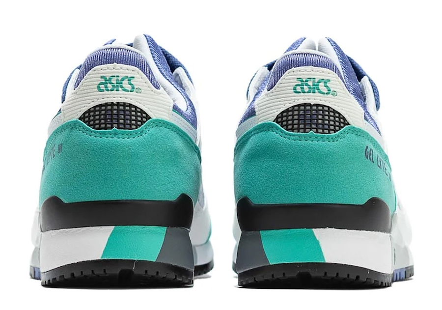 ASICS Gel Lyte III White Teal Blue 30th Anniversary Release Date