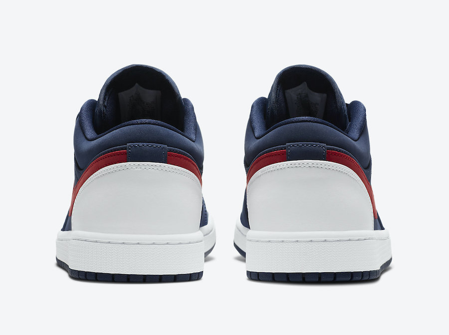 Air Jordan 1 Low USA CZ8454-400 Release Date