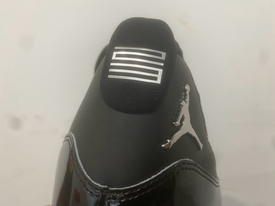 Air Jordan 11 Black Silver Eyelets CT8012-011 2020 Release Date Heels
