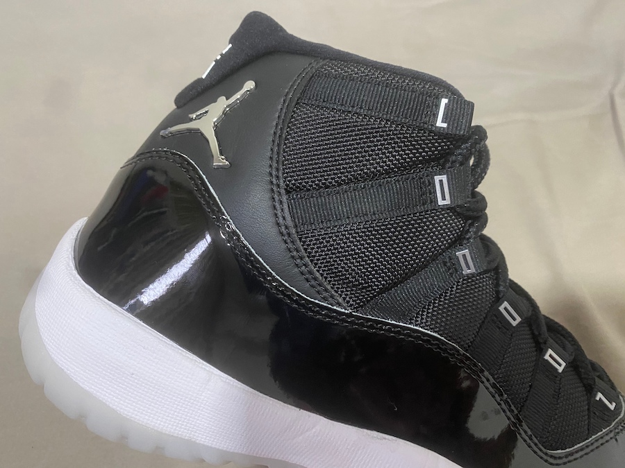 Air Jordan 11 Black Silver Eyelets CT8012-011 25th Anniversary Release Date