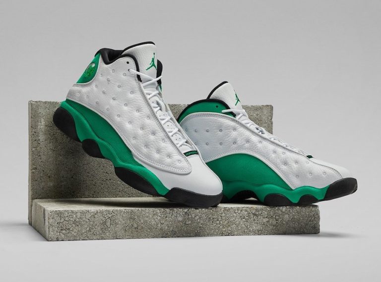 https://sneakerbardetroit.com/wp-content/uploads/2020/06/Air-Jordan-13-XIII-Lucky-Green-DB6537-113-Release-Date-768x570.jpg