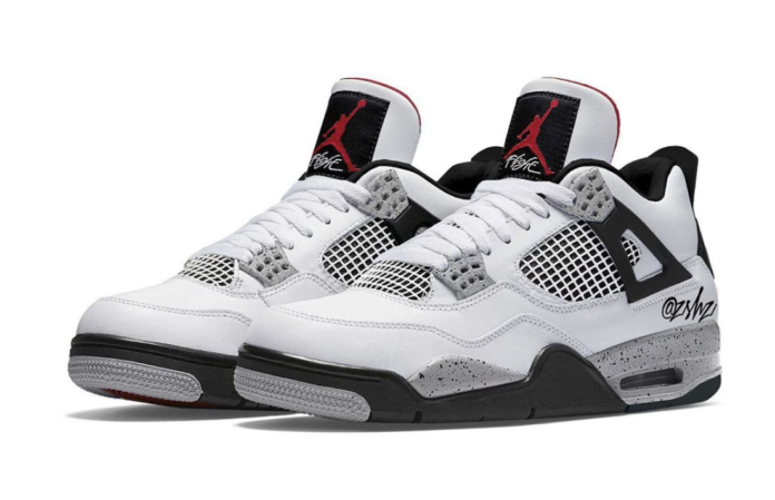 Air Jordan 4 White Oreo Tech Grey CT8527-100 Release Date - SBD