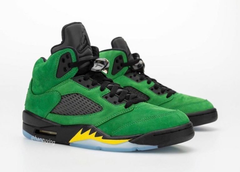 jordan 5s oregon ducks