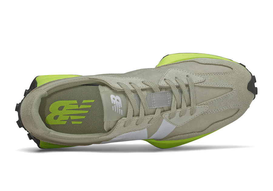 New Balance 327 Grey Neon Green Release Date
