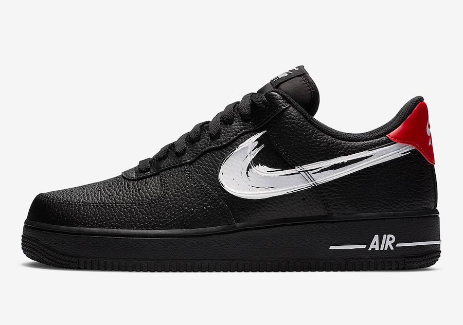 nike air force 1 black pack