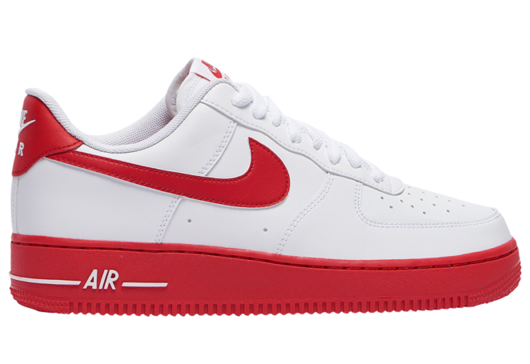 Nike Air Force 1 Low White University Red CK7663-102 Release Date - SBD