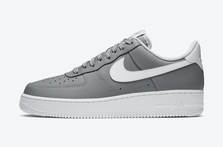gray air force ones