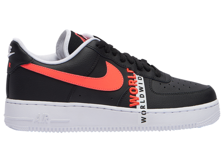 air force 1 worldwide pack black