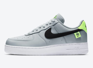 Nike Air Force 1 Low Worldwide Pure Platinum Green Strike CK7648-002 Release Date