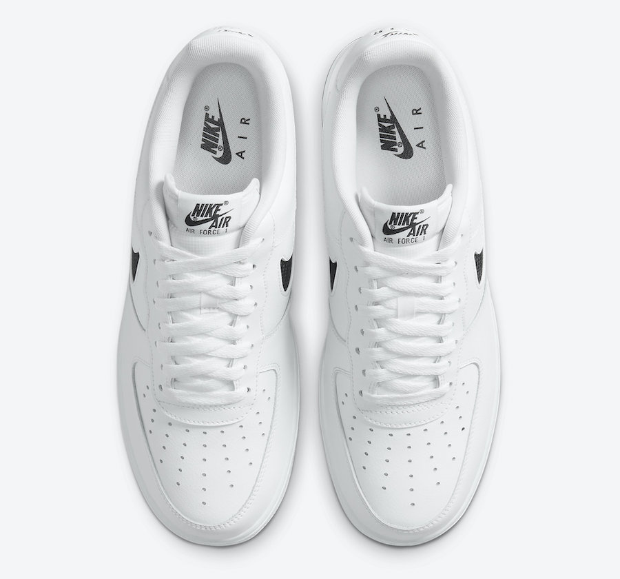 Nike Air Force 1 White Cut-Out Swoosh CZ7377-100 Release Date