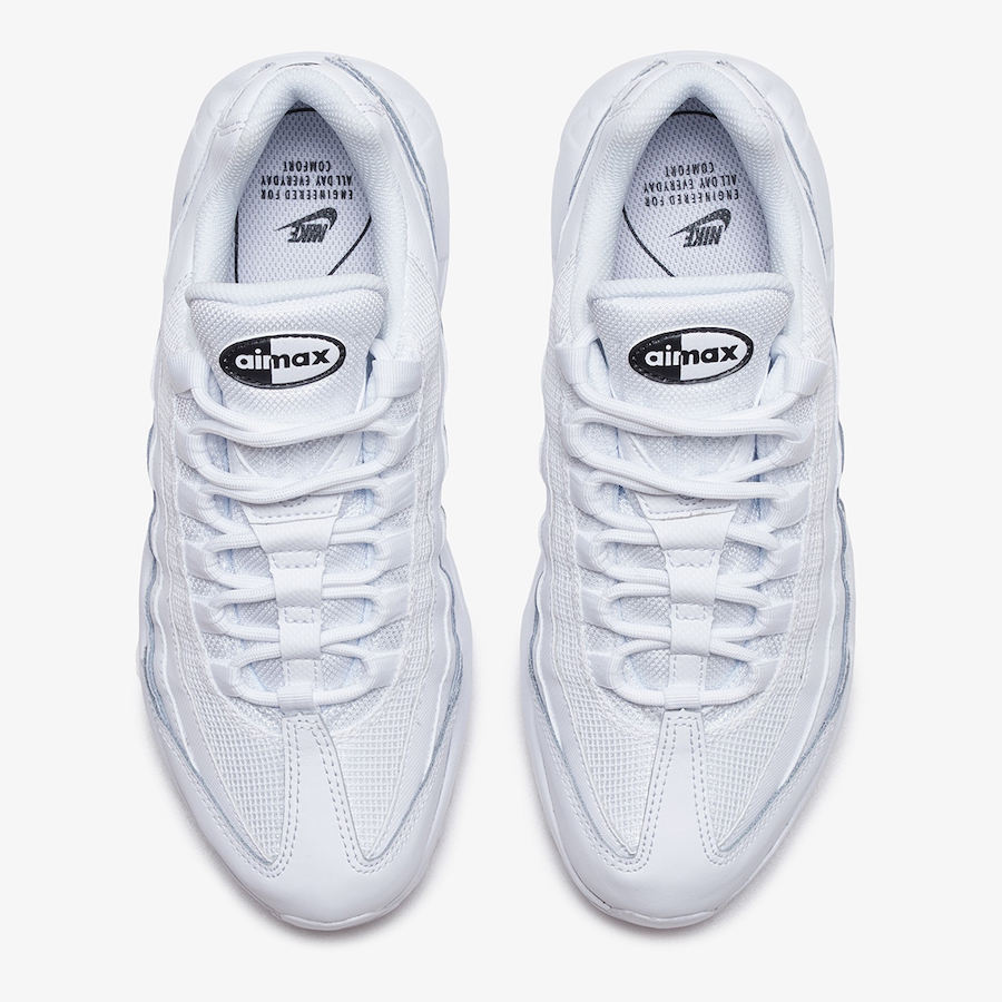 Nike Air Max 95 White Black CK7070-100 Release Date - SBD