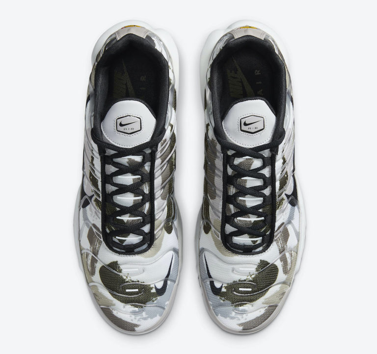 nike tn air max plus brushstroke camo grey