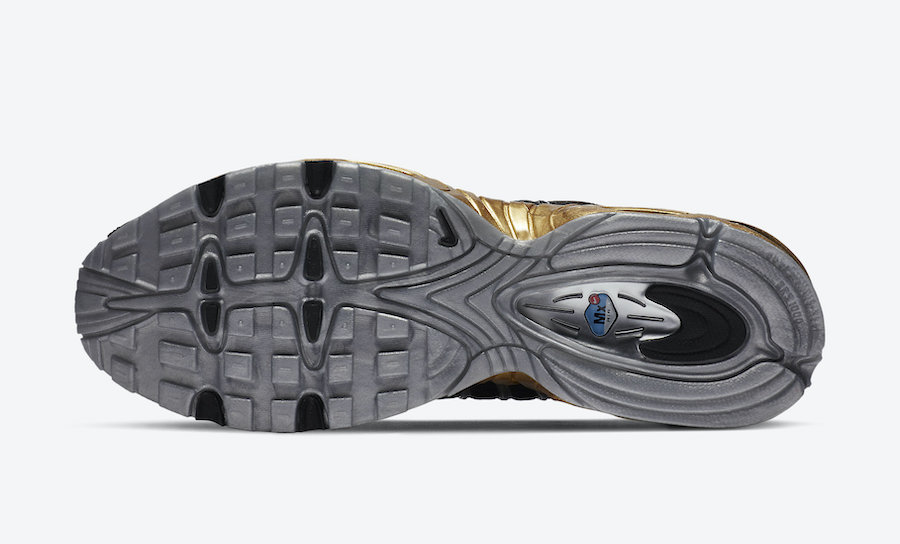 Nike Air Max Tailwind 4 IV SE Black Metallic Gold CT1263-001 Release Date