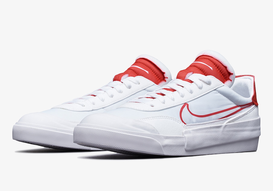 Nike Drop Type White University Red CQ0989-103 Release Date