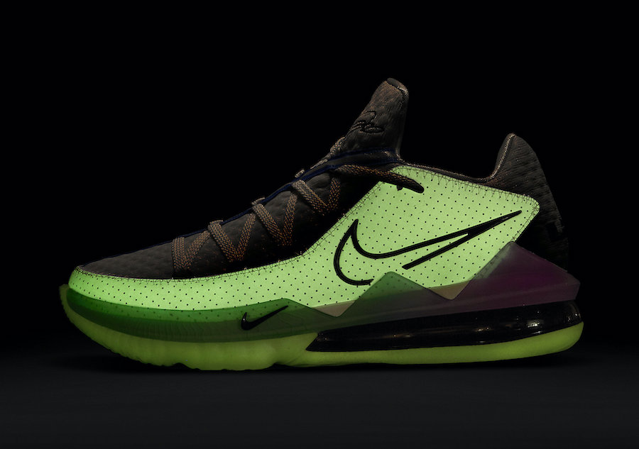 Nike LeBron 17 Low Glow in the Dark Pastel Gradient CD5007-005 Release Date