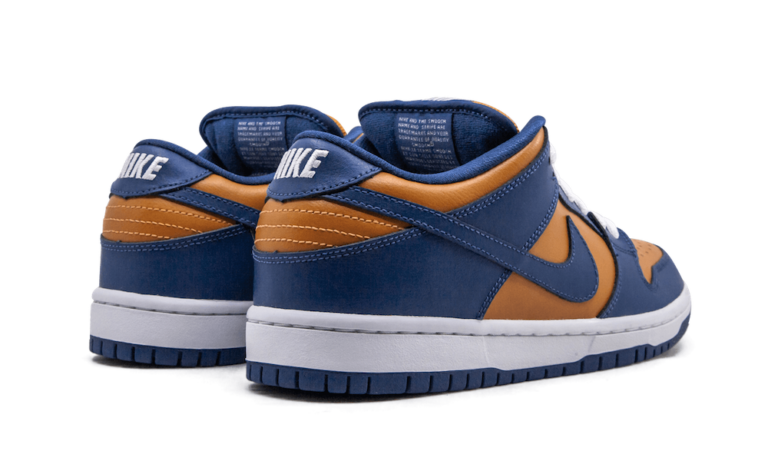 dunk low blue and yellow