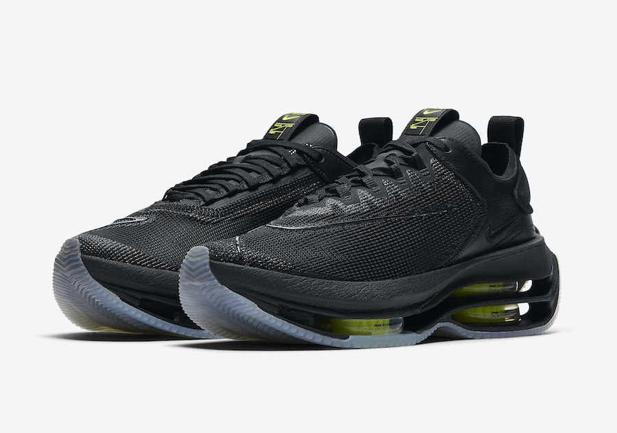 Nike Zoom Double Stacked Black Volt CI0804-001 Release Date