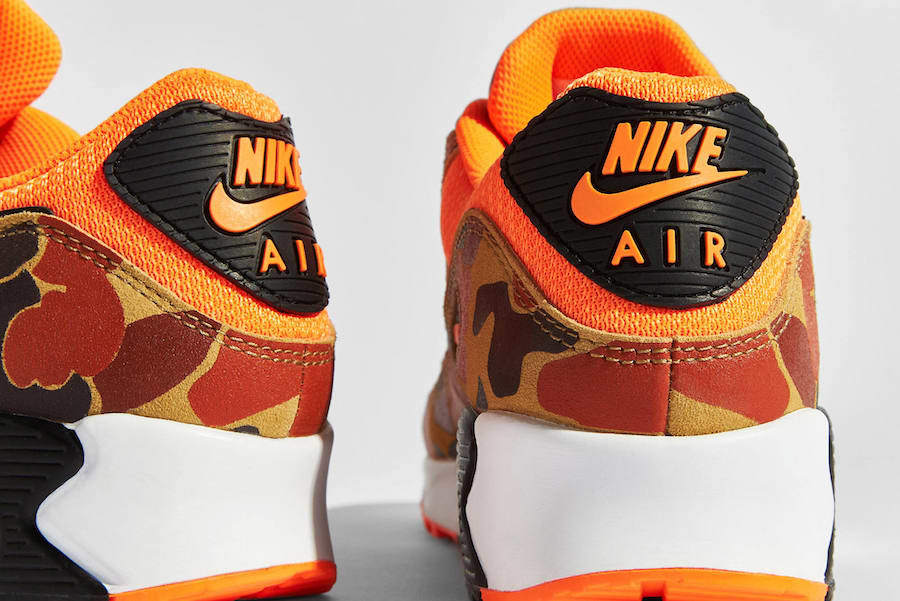 UPDATE (06/15): The "Orange Camo" Air Max 90 is releasing overseas at select Nike Sportswear retailers including at End Clothing on June 19. A stateside release hasn't been confirmed yet.