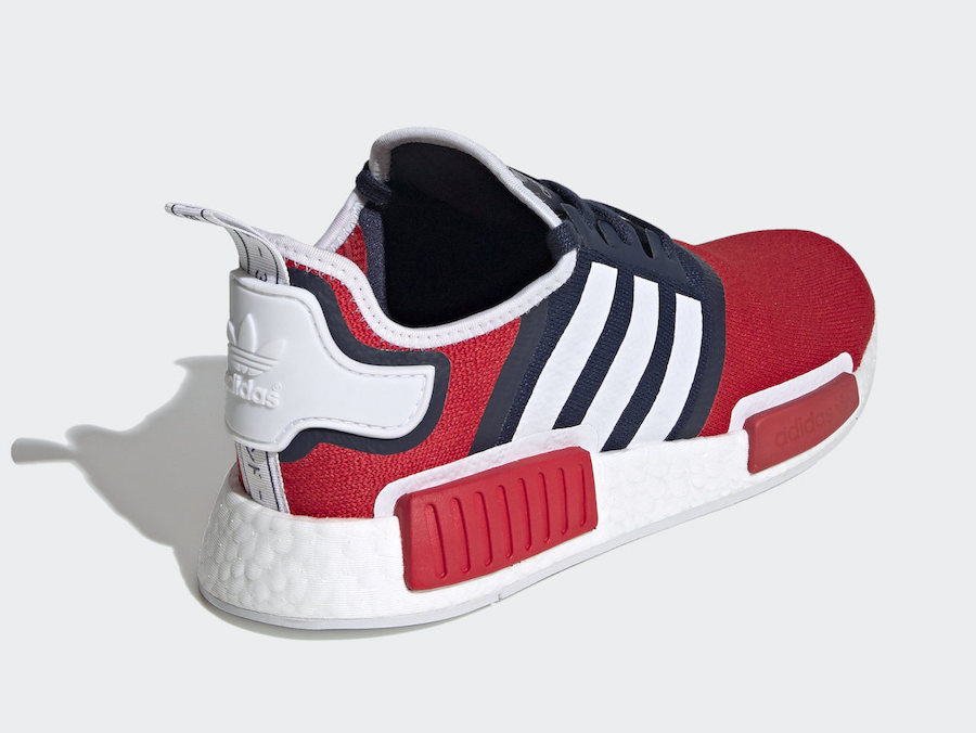 adidas NMD R1 Navy Scarlet FV1734 Release Date
