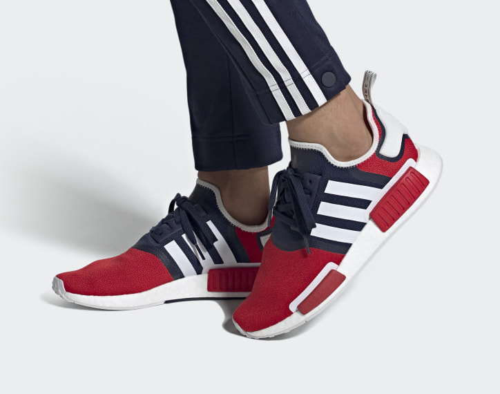adidas NMD R1 Navy Scarlet FV1734 Release Date