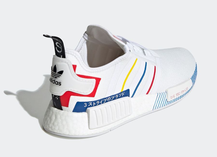 adidas NMD R1 Olympic Pack White FY1432 Release Date-1