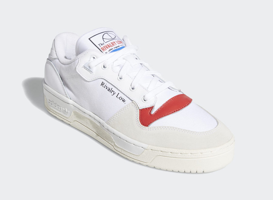adidas Rivalry Low White Glory Red EF6418 Release Date