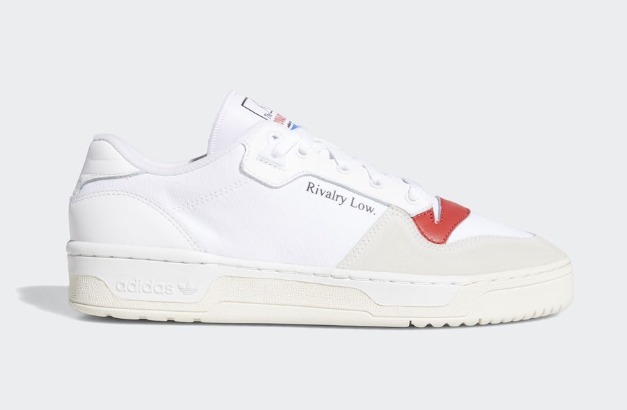 adidas Rivalry Low White Glory Red EF6418 Release Date