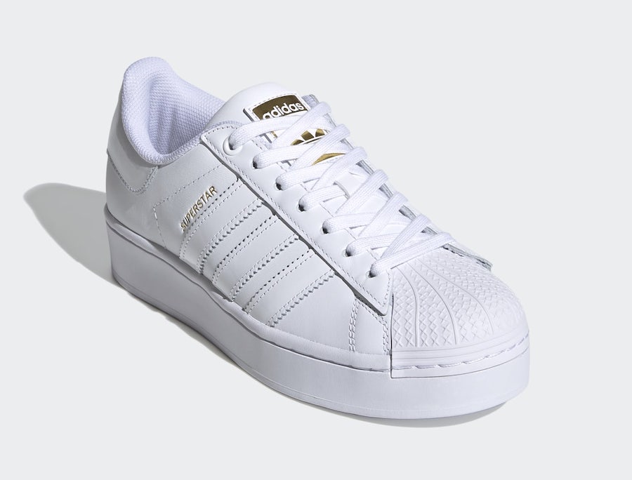 adidas Superstar Bold White Gold FV3334 Release Date