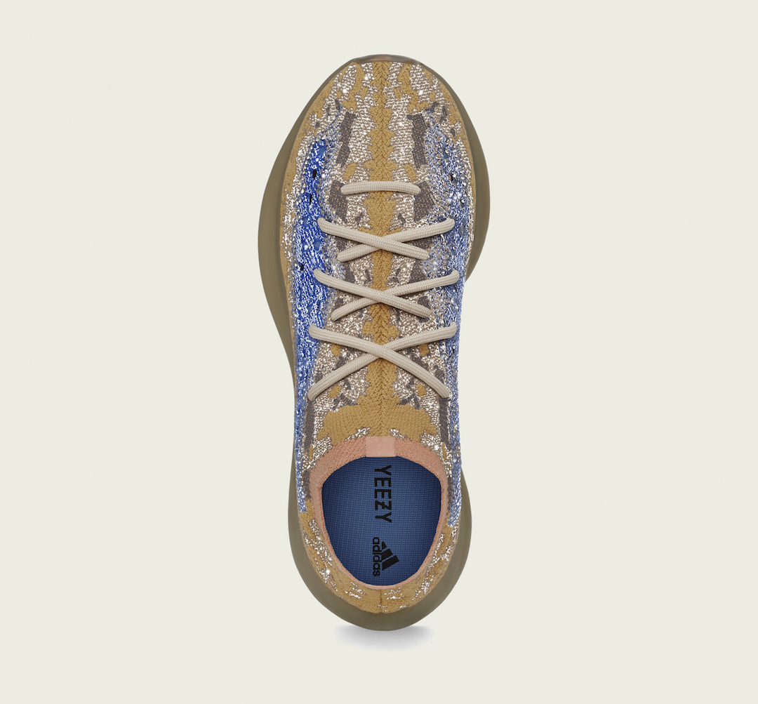 adidas Yeezy Boost 380 Blue Oat Reflective FX9847 Release Date