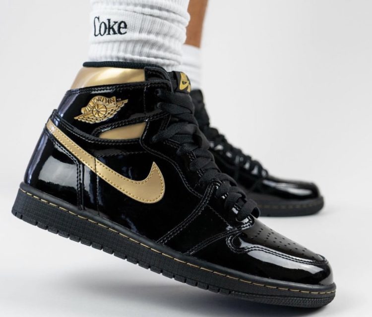 j1 black metallic gold