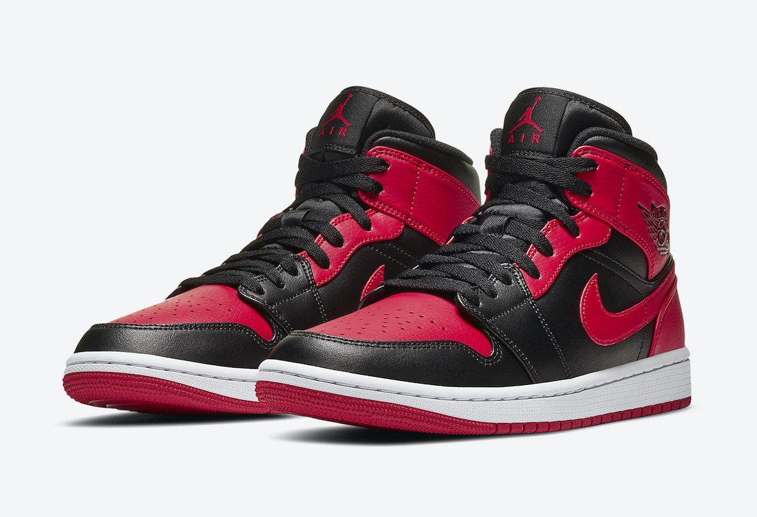 Air Jordan 1 Mid Bred 554724-074 2020 Release Date - SBD