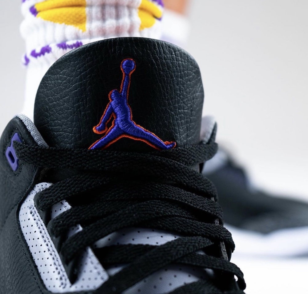 Air Jordan 3 Court Purple Suns CT8532-050 Release Date On-Feet