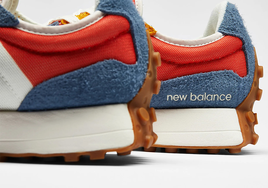 New Balance 327 Orange Blue Grey Release Date