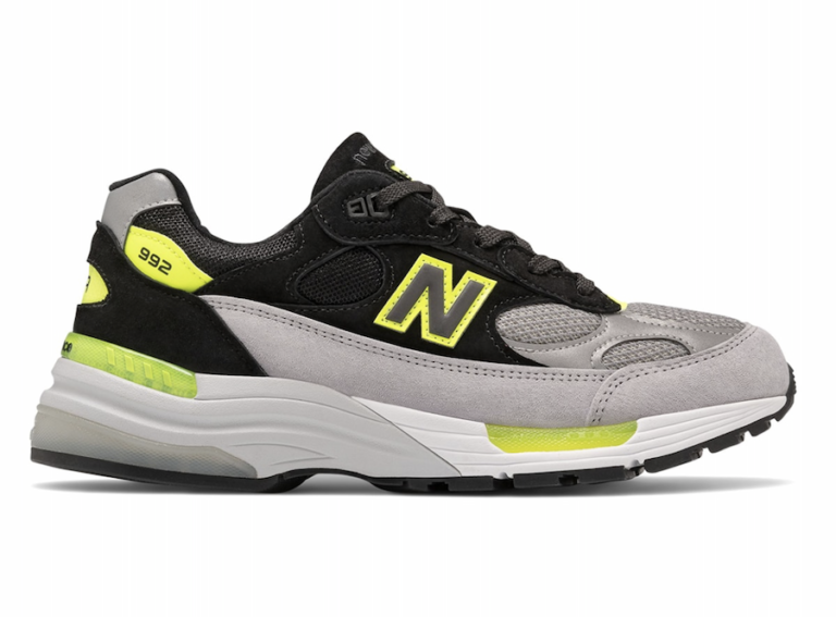 New Balance 992 Black Grey Volt Release Date - Sneaker Bar Detroit