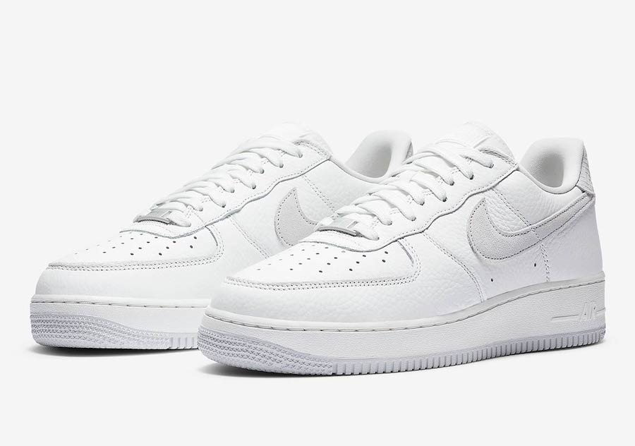 Nike Air Force 1 Craft White Grey CN2873-100 Release Date - SBD