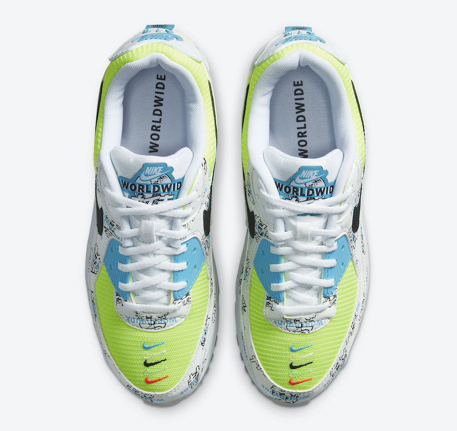 Nike Air Max 90 WMNS Worldwide Pack DA1342-107 Release Date