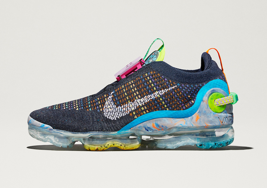 Nike Air VaporMax 2020 Flyknit Blue Multi-Color Release Date