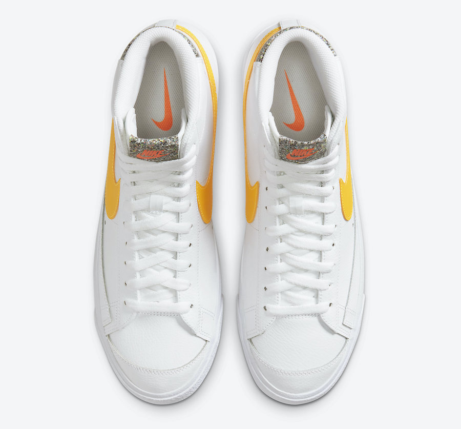 Nike Blazer Mid 77 Vintage White Yellow DA4677-100 Release Date