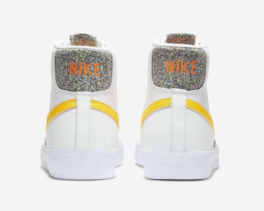 Nike Blazer Mid 77 Vintage White Yellow DA4677-100 Release Date - SBD