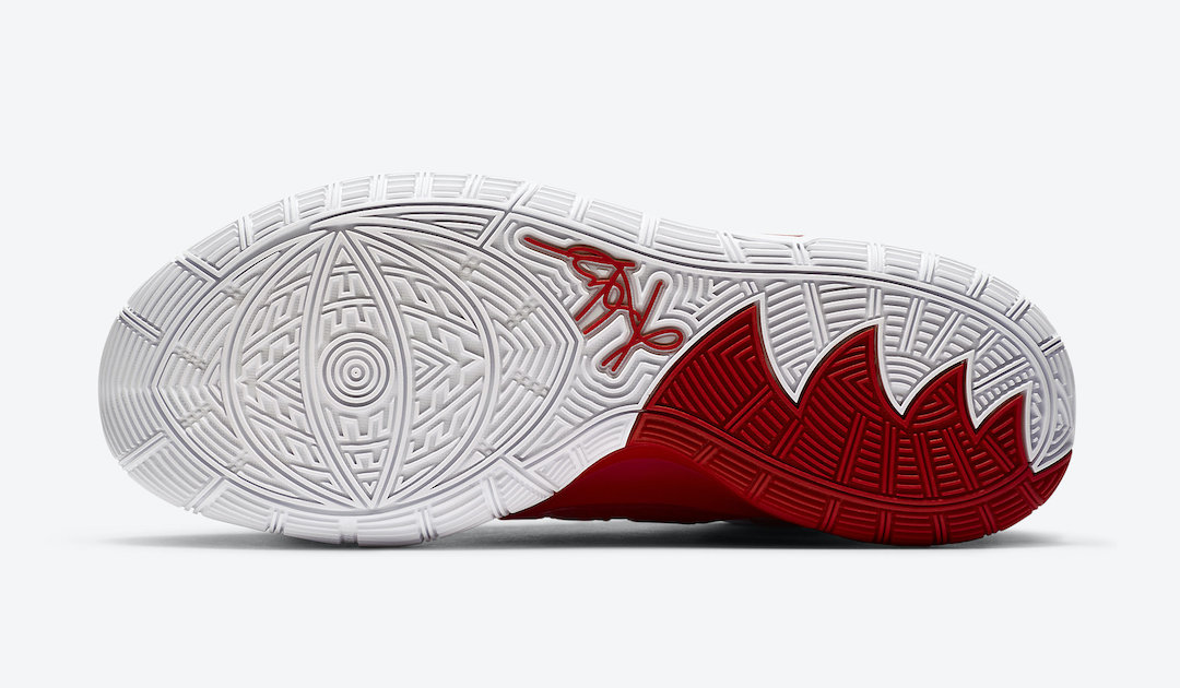 Nike Kyrie 6 White University Red CZ4938-100 Release Date