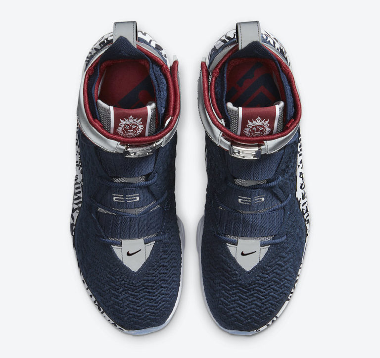 Nike LeBron 17 Graffiti Cold Blue CT6047-400 Release Date - SBD