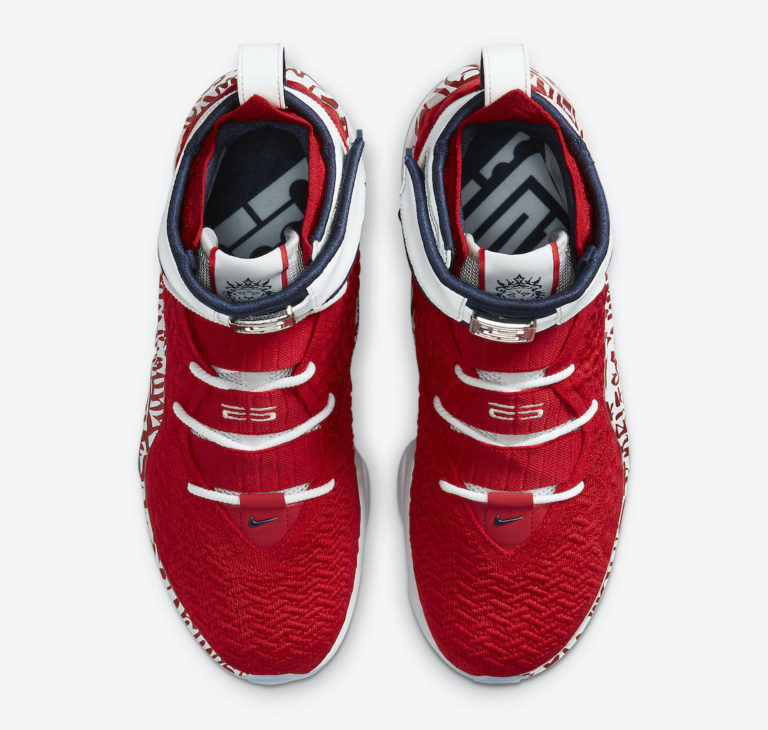 Nike LeBron 17 Graffiti Fire Red CT6047-600 Release Date - SBD